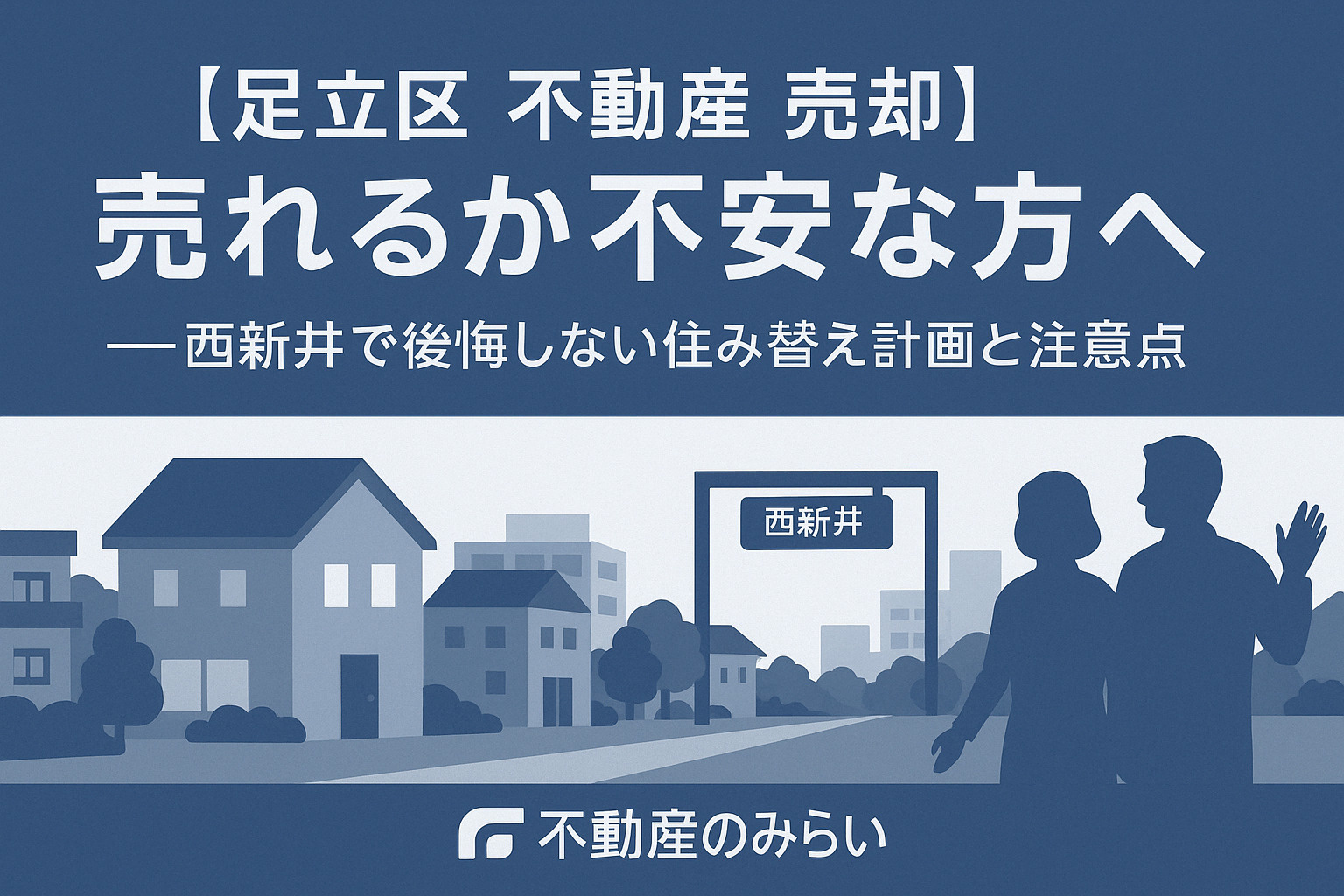 【足立区 不動産 売却】売れるか不安な方へ──西新井で後悔し...の画像