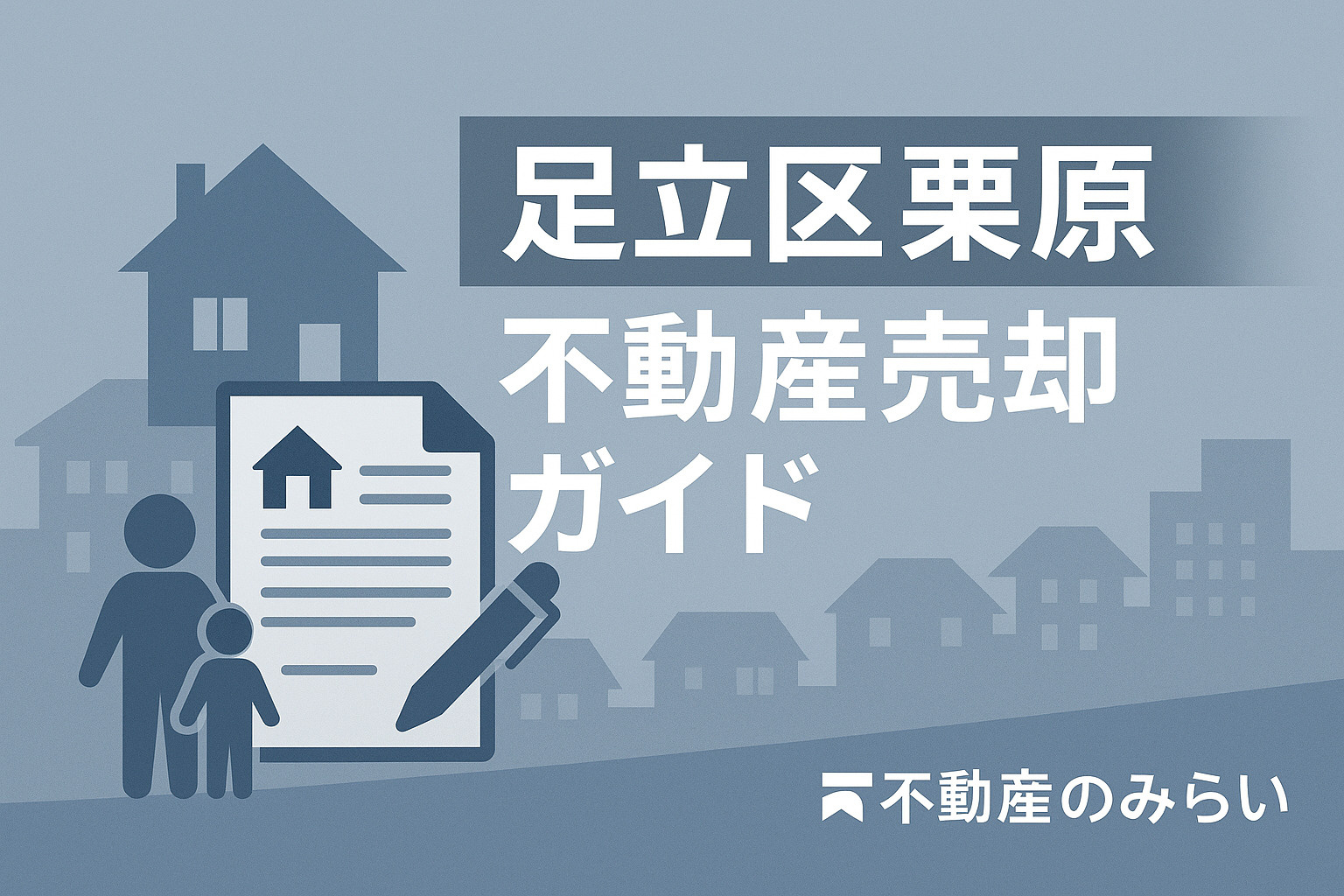 【足立区 栗原 不動産売却】築古・相続・空き家でも前に進むた...の画像