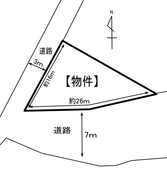 【売土地】掛川市横須賀の画像