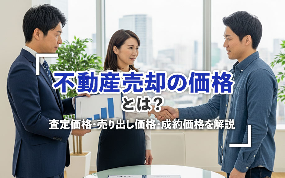 不動産売却の価格とは？査定価格・売り出し価格・成約価格を解説...の画像