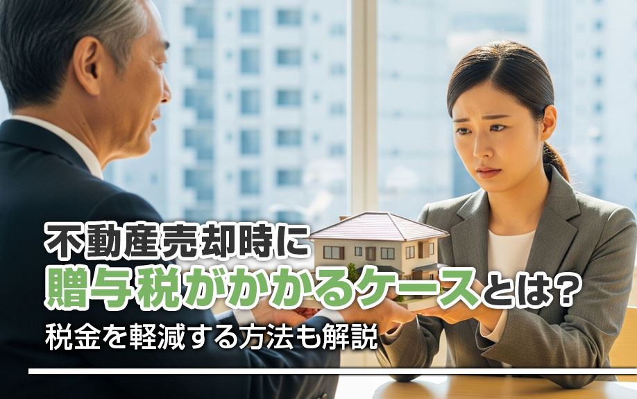 不動産売却時に贈与税がかかるケースとは？税金を軽減する方法も...の画像