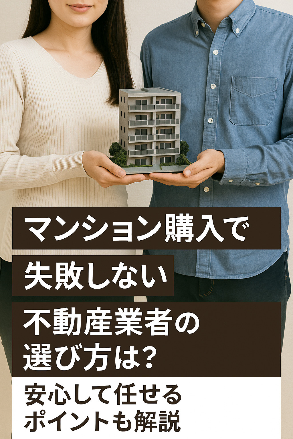 マンション購入で失敗しない不動産業者の選び方は？安心して任せ...の画像