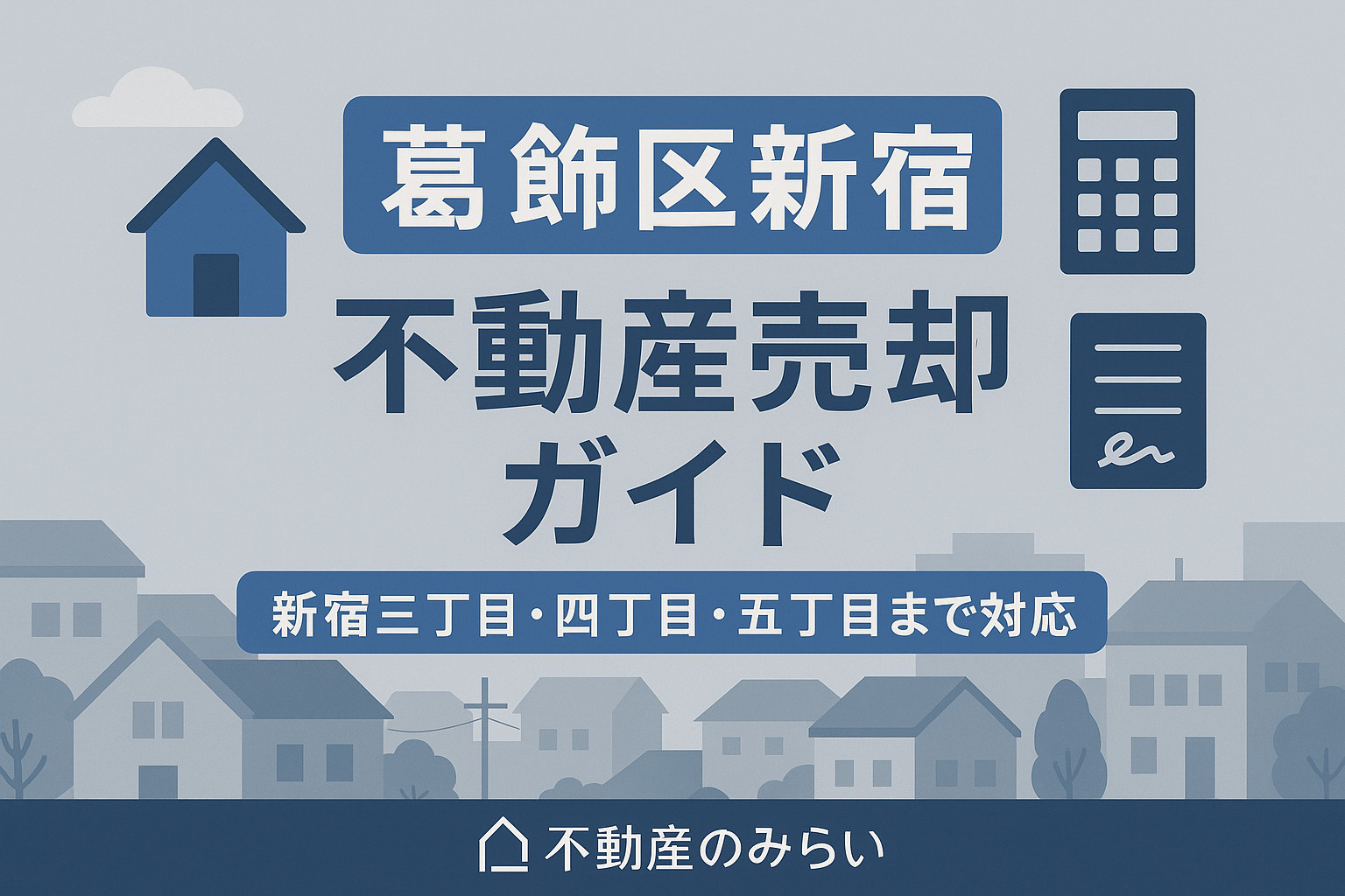 **【葛飾区 新宿】不動産売却で“絶対に後悔しないための完全...の画像