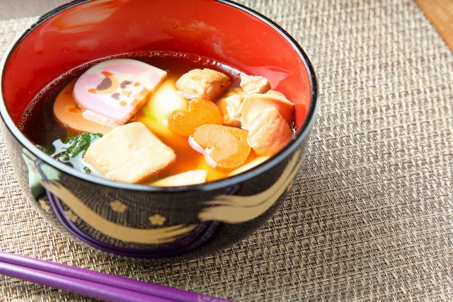 明石市内の賃貸物件でも出来る簡単なお雑煮作り☆の画像