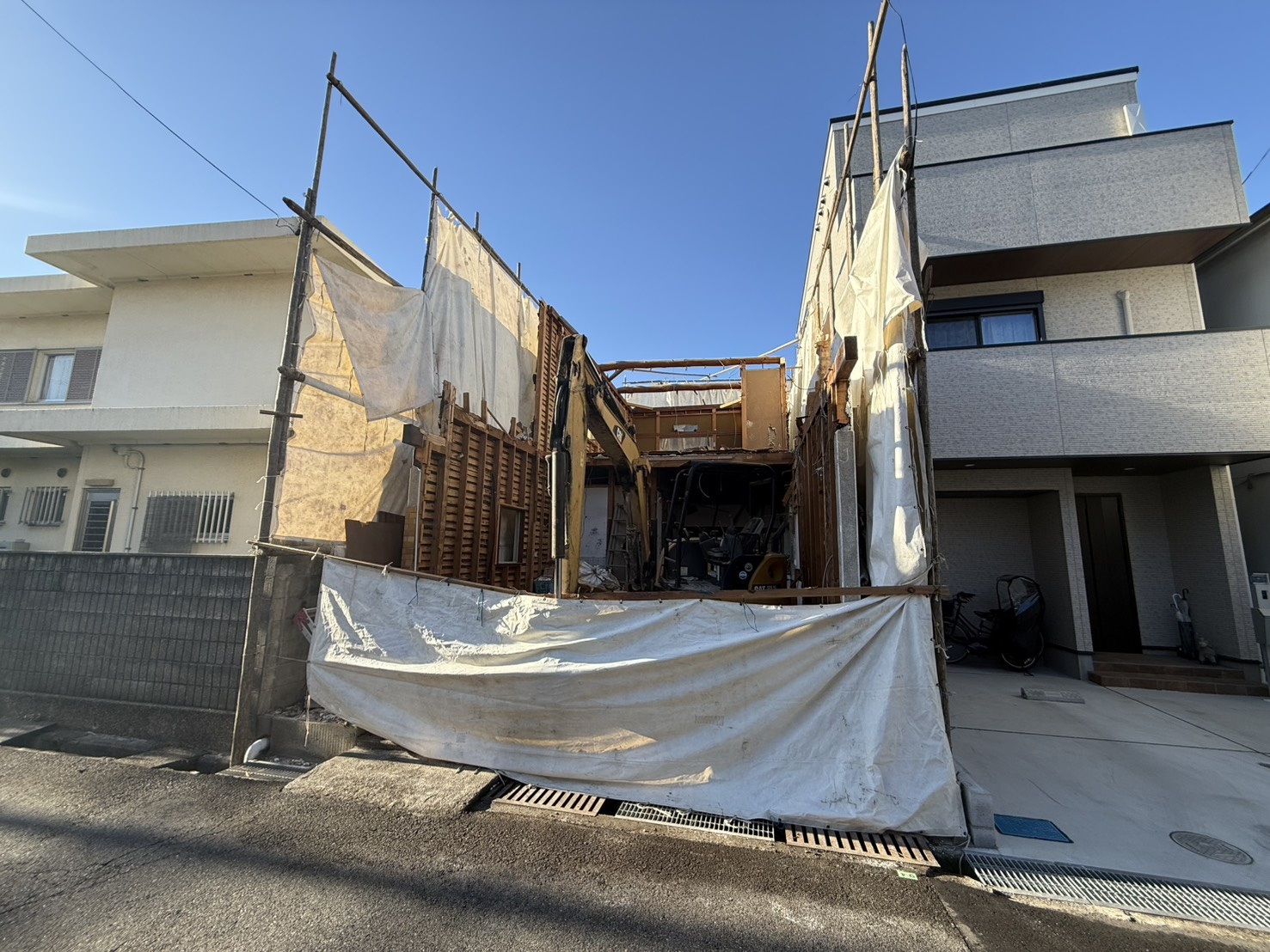 【解体工事】泉大津市下条町の解体工事が始まりました(^^)v...の画像