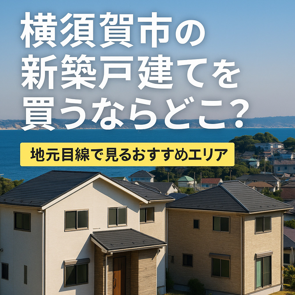 【横須賀市で新築戸建てを買うならどこ？地元目線で見るおすすめ...の画像