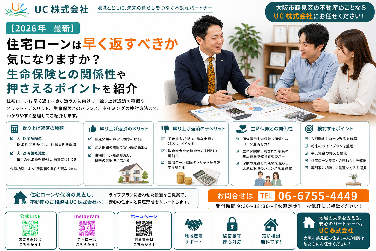 【2026年　最新】住宅ローンは早く返すべきか気になりますか...の画像