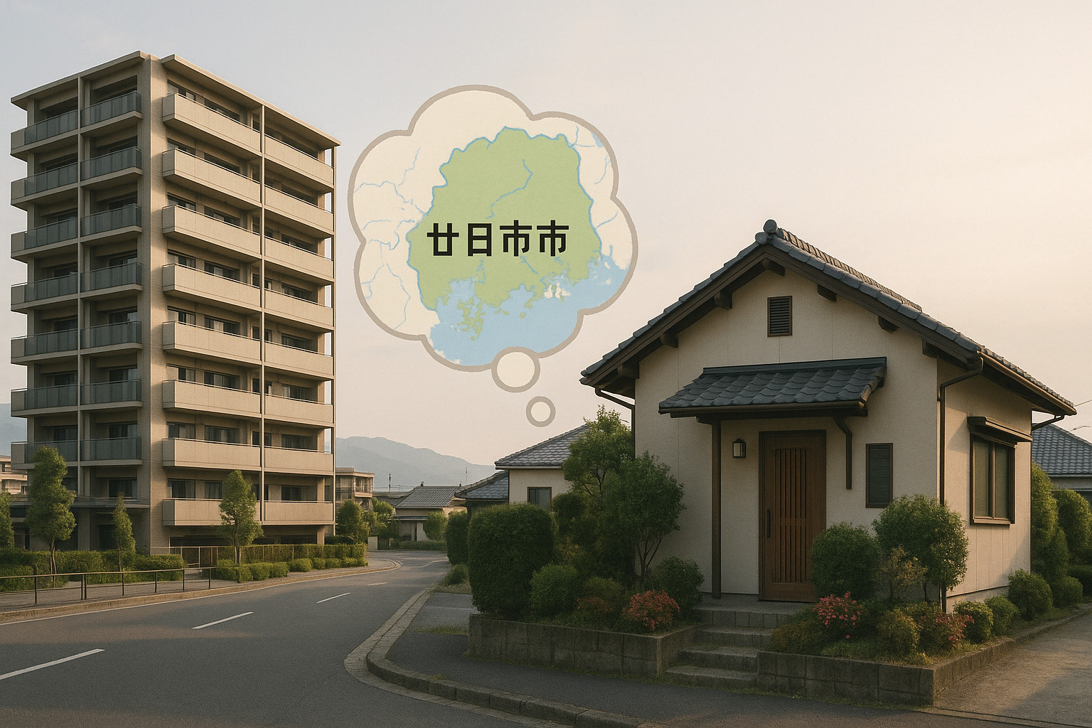 「マンションか、戸建てか、憧れの平屋か」廿日市の中古物件探し...の画像