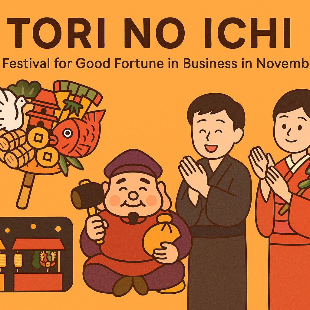 日本の「酉の市（とりのいち）」とは ― 商売繁盛を願う11月...の画像