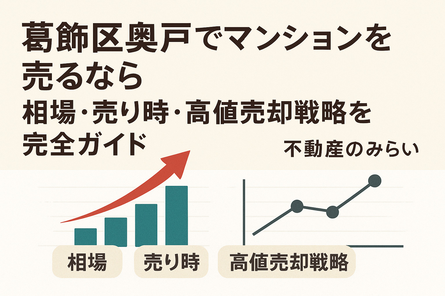 葛飾区奥戸でマンションを売るなら──相場・売り時・高値売却戦...の画像