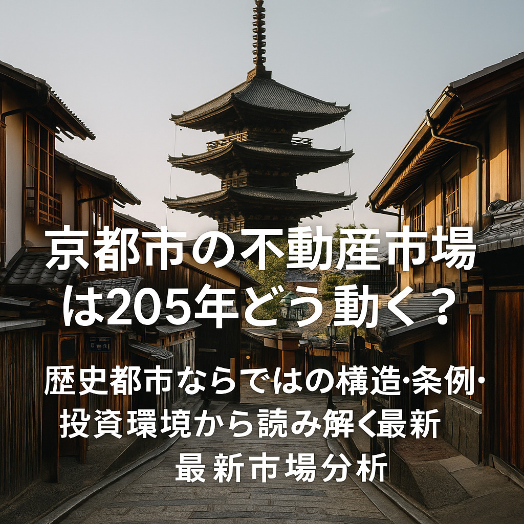 京都市の不動産市場は2025年どう動く？歴史都市ならではの構...の画像