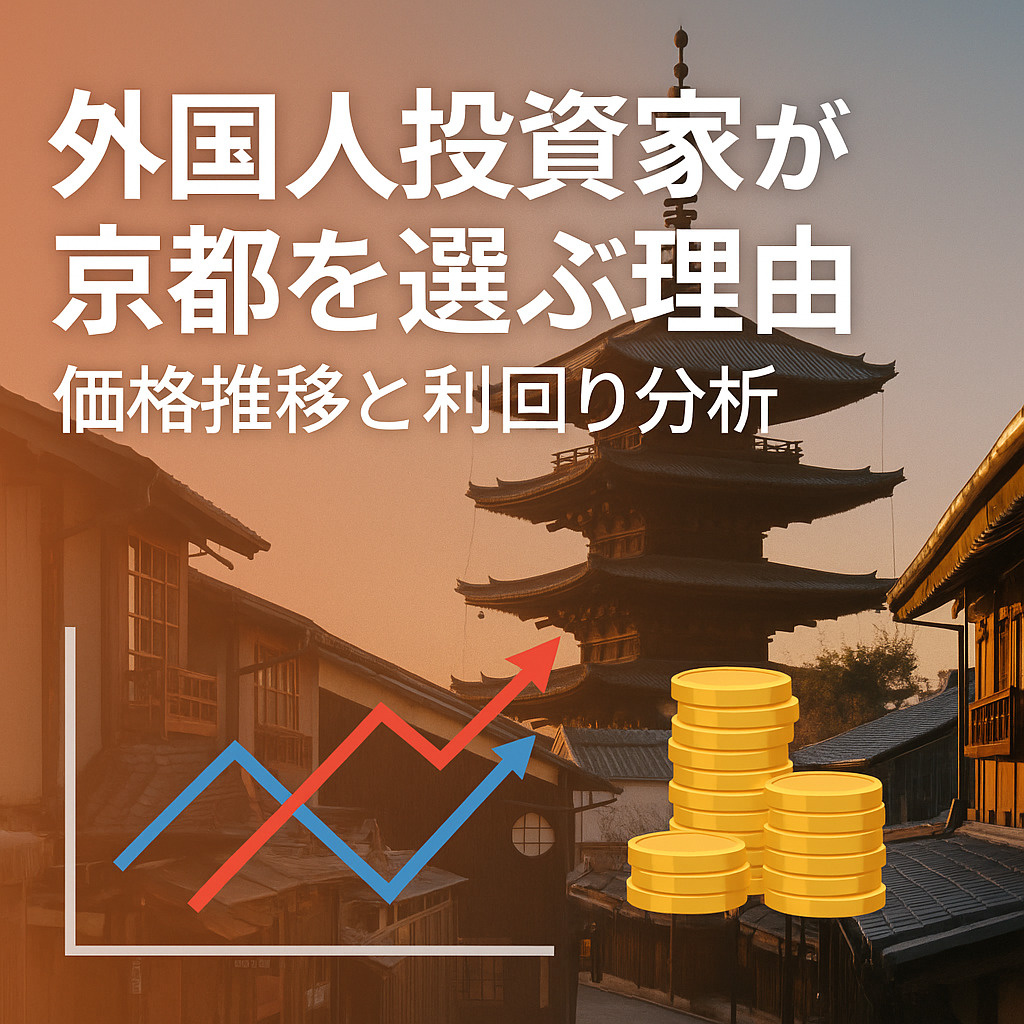 外国人投資家が京都を選ぶ理由：価格推移と利回り分析（2025...の画像