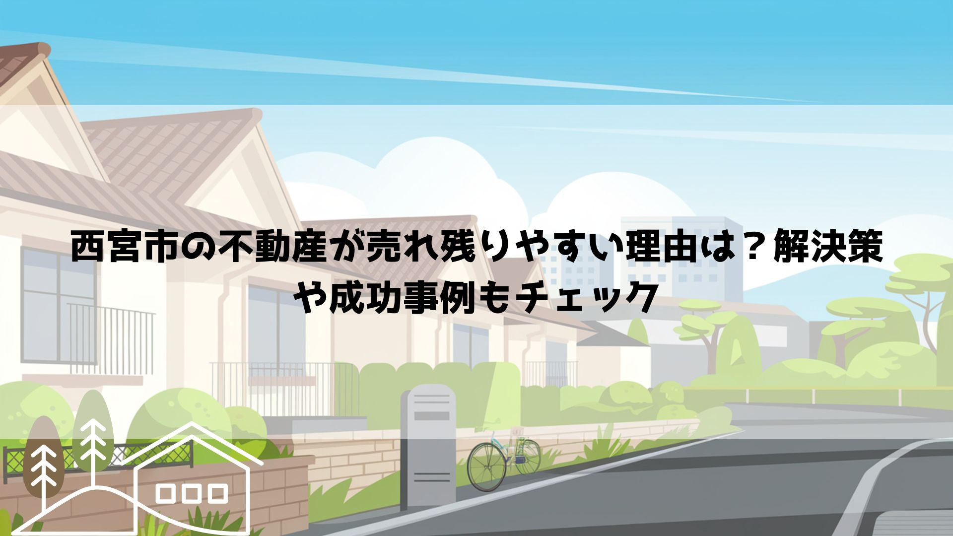 西宮市の不動産が売れ残りやすい理由は？解決策や成功事例もチェ...の画像