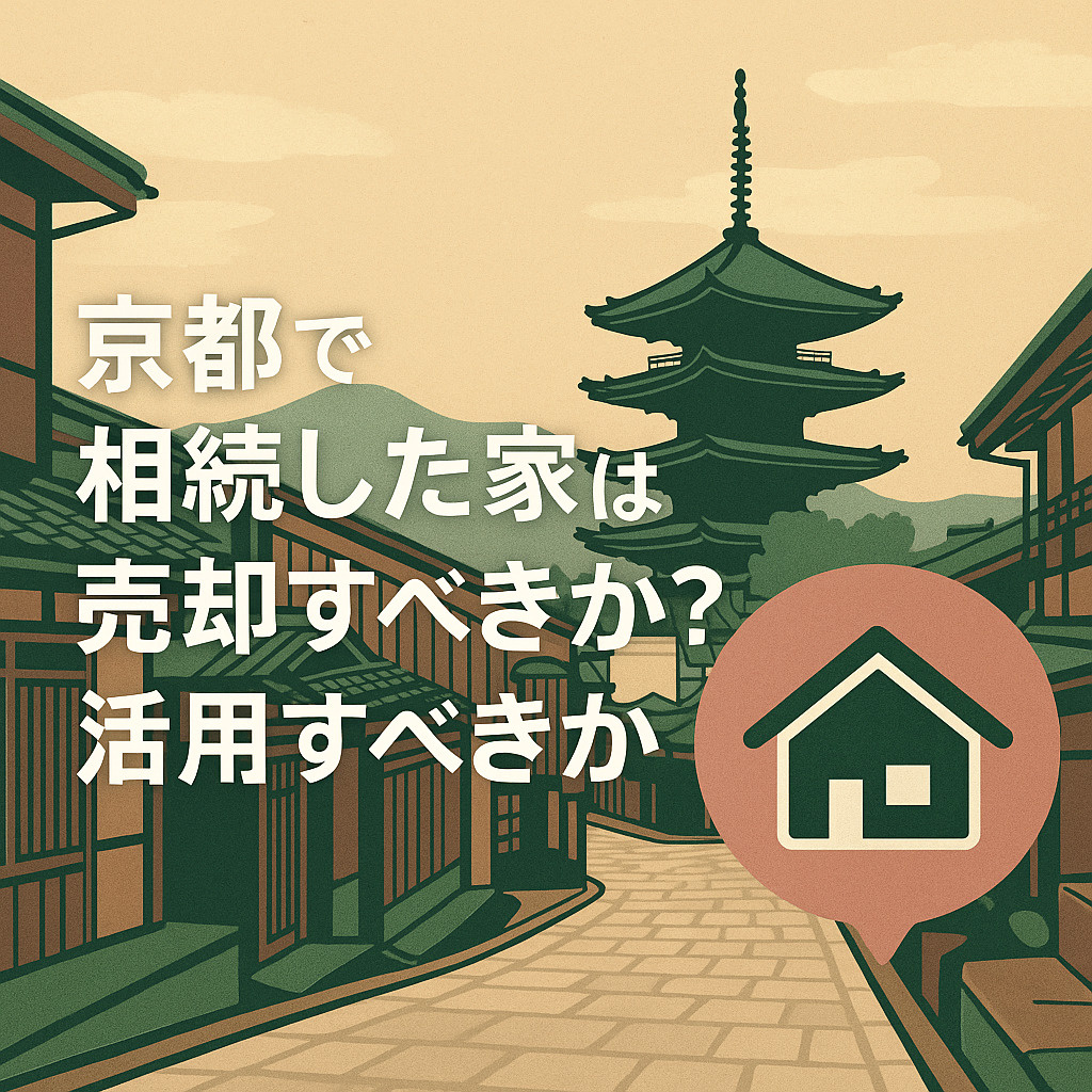 京都で相続した家は売却すべきか？活用すべきか？  ── 相続...の画像