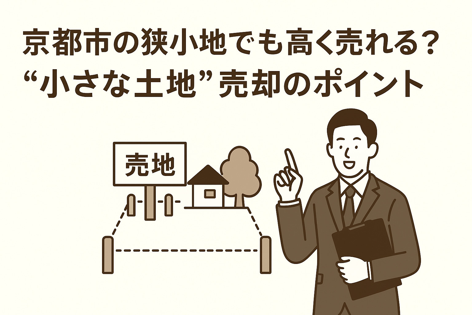 京都市の狭小地でも高く売れる？“小さな土地”売却のポイントを...の画像