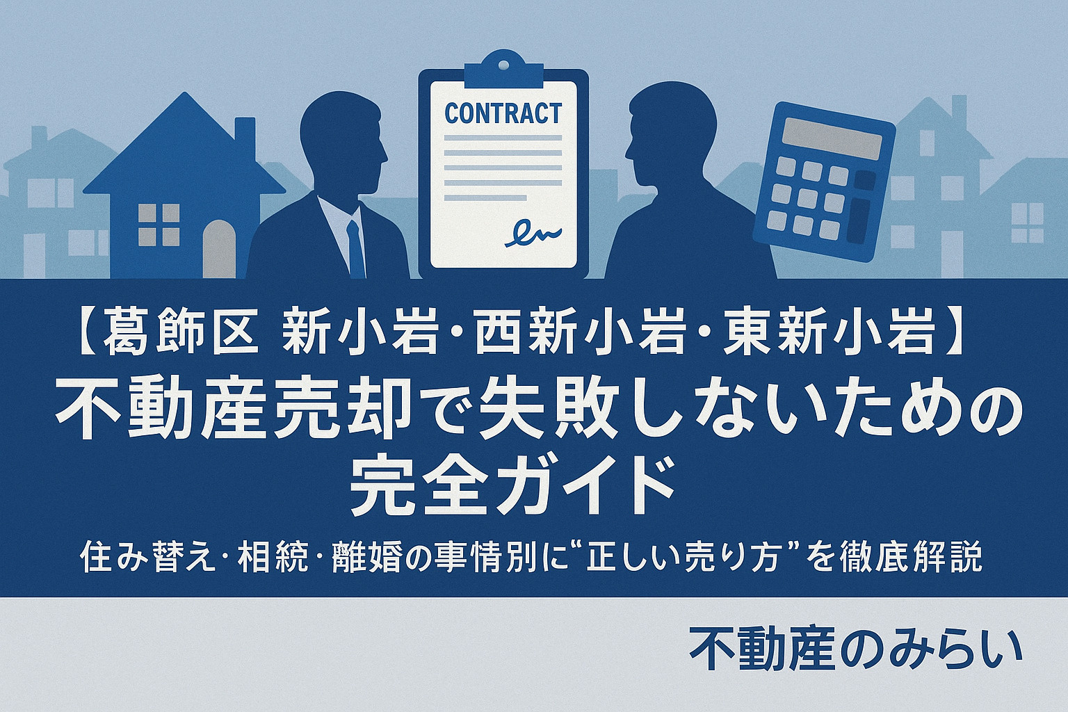 【葛飾区 新小岩・西新小岩・東新小岩】不動産売却で失敗しない...の画像