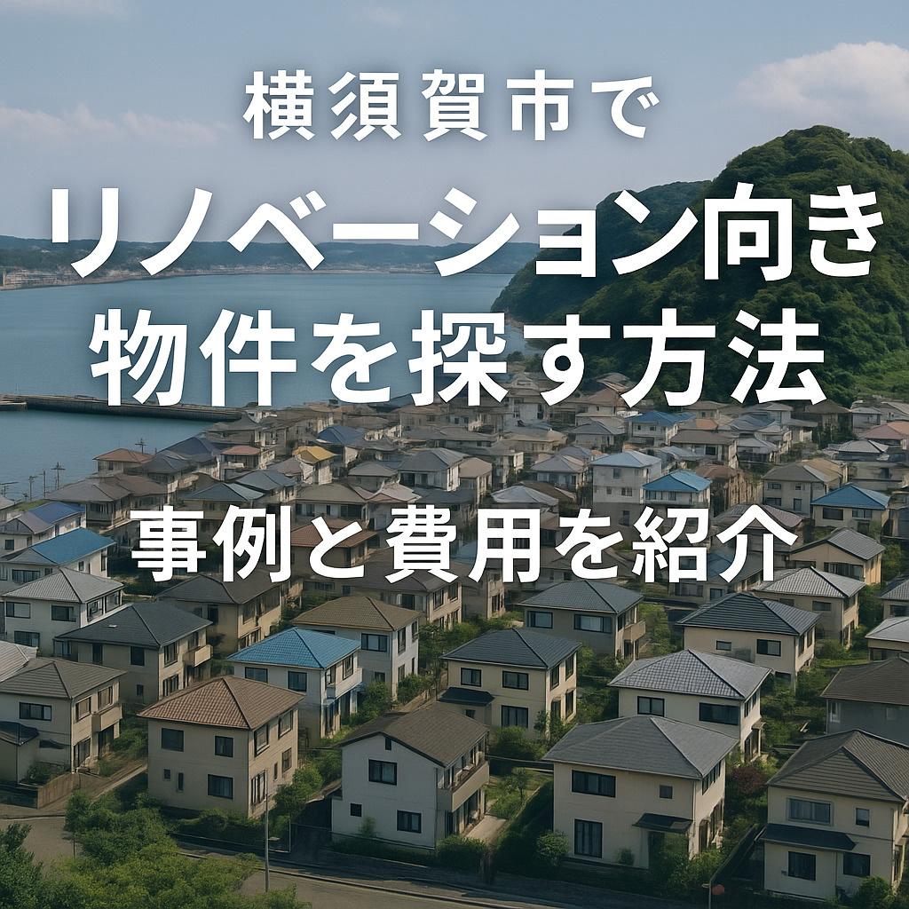 【横須賀市でリノベーション向き物件を探す方法｜事例と費用を紹...の画像