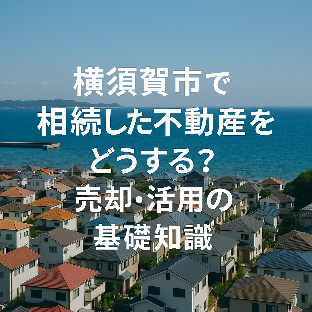 【横須賀市で相続した不動産をどうする？売却・活用の基礎知識】...の画像