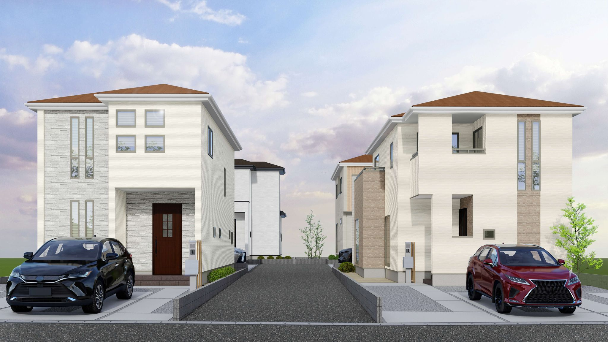 沖縄市大里の新築戸建の画像