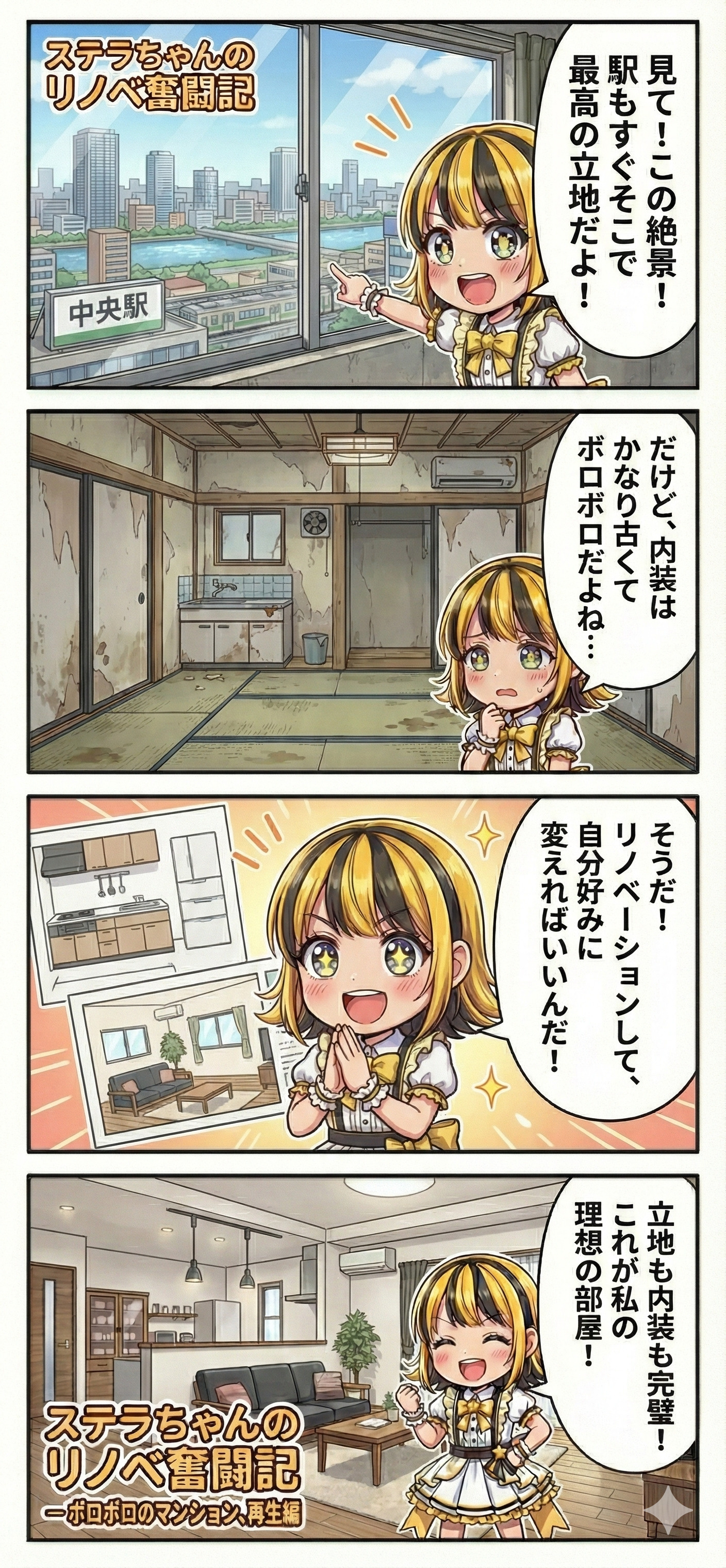 【中古マンション×リノベ】ボロボロ物件が理想の住まいに変わる...の画像