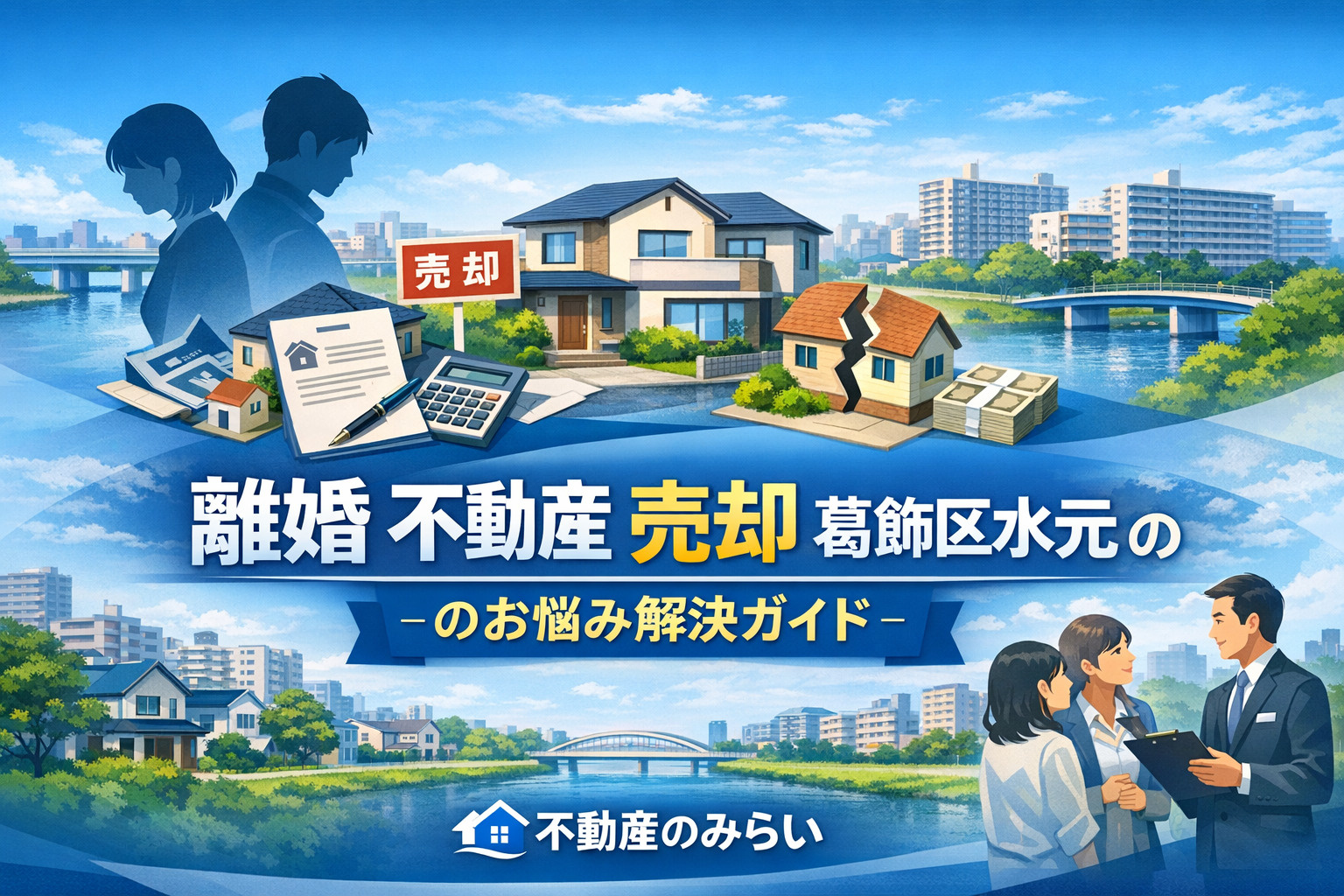 【離婚 不動産 売却 葛飾区水元】  後悔しない財産分与のた...の画像