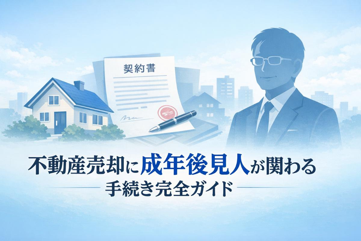 不動産売却に成年後見人が関わる手続き完全ガイド｜必要書類・許...の画像