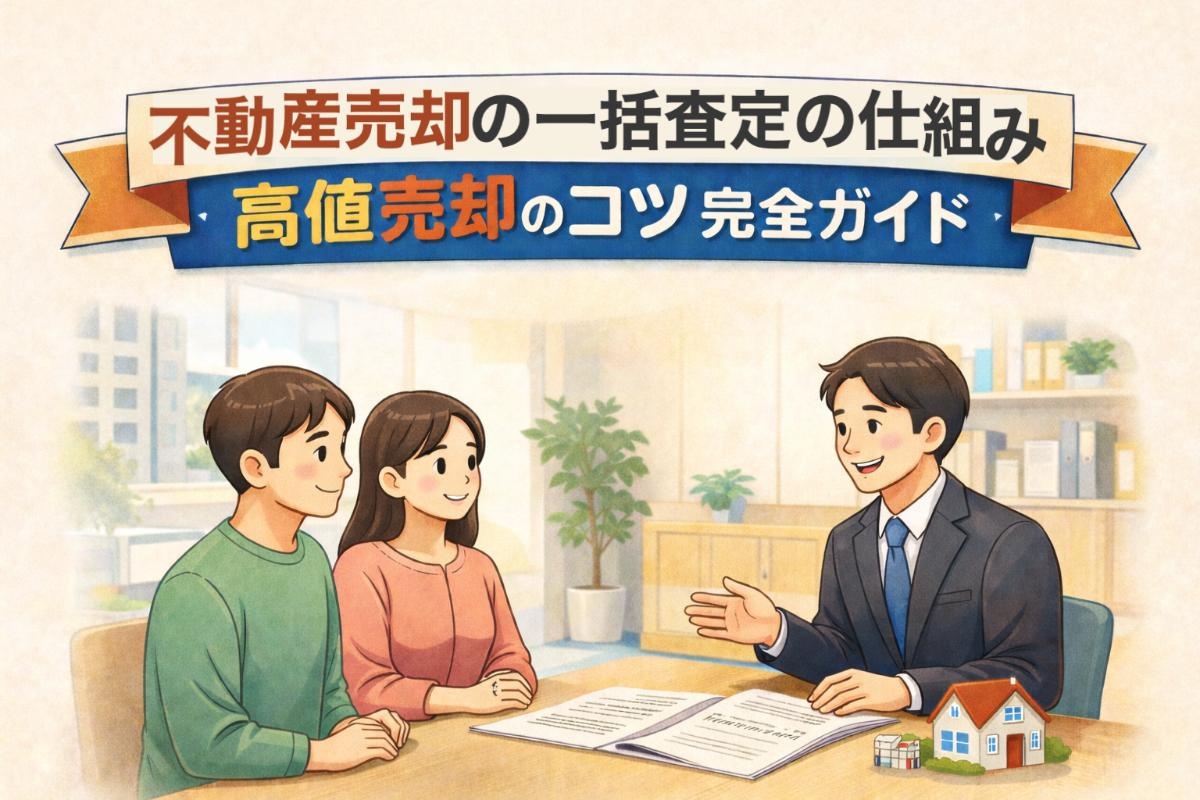 不動産売却の一括査定の仕組みと高値売却のコツ完全ガイドの画像