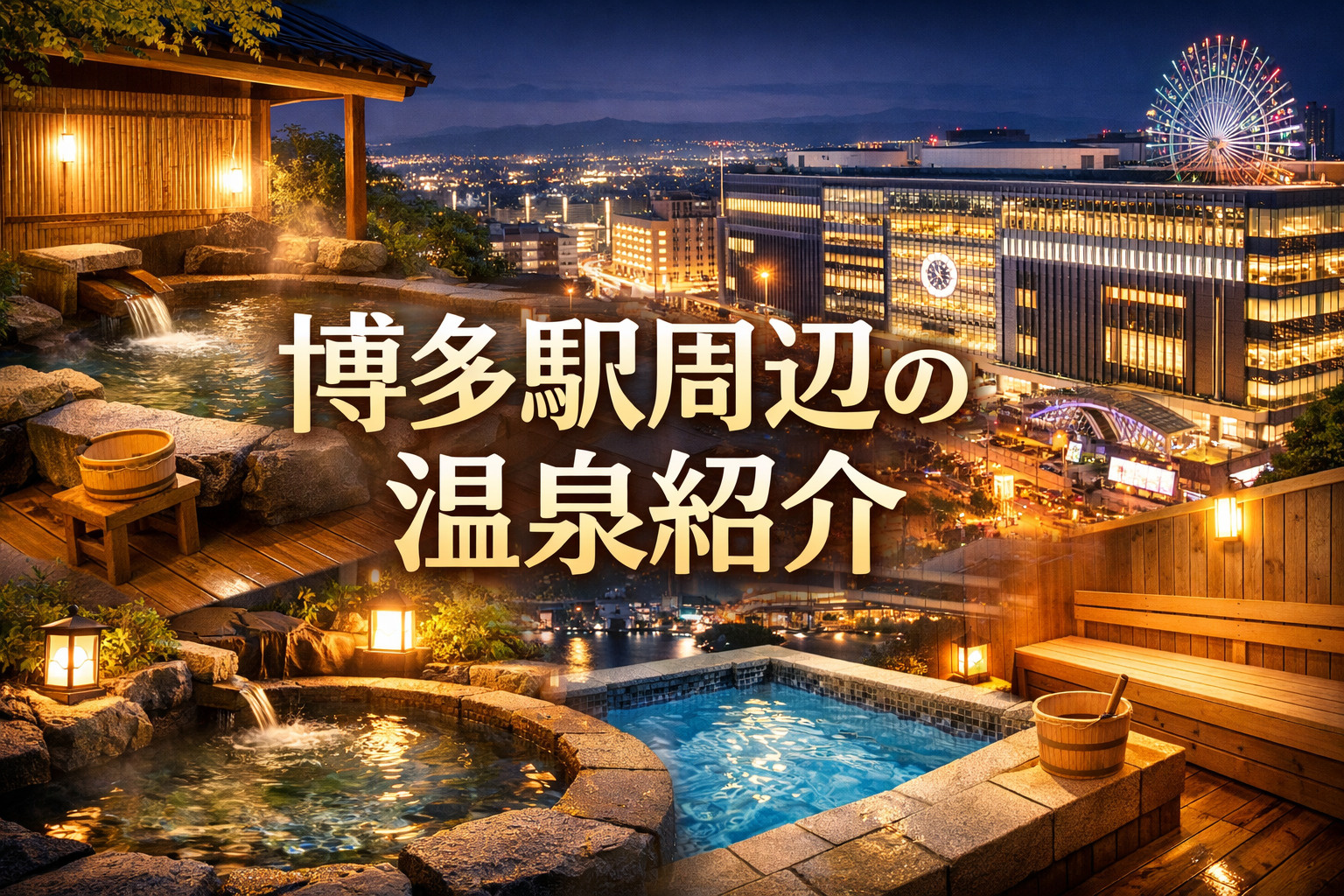 博多駅周辺の温泉紹介の画像