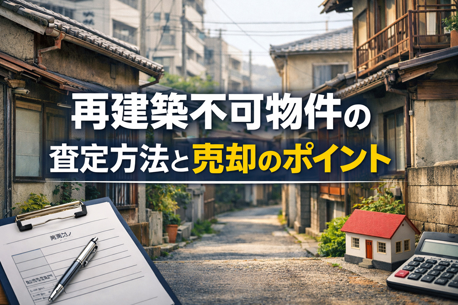 再建築不可物件の査定方法と売却のポイントの画像