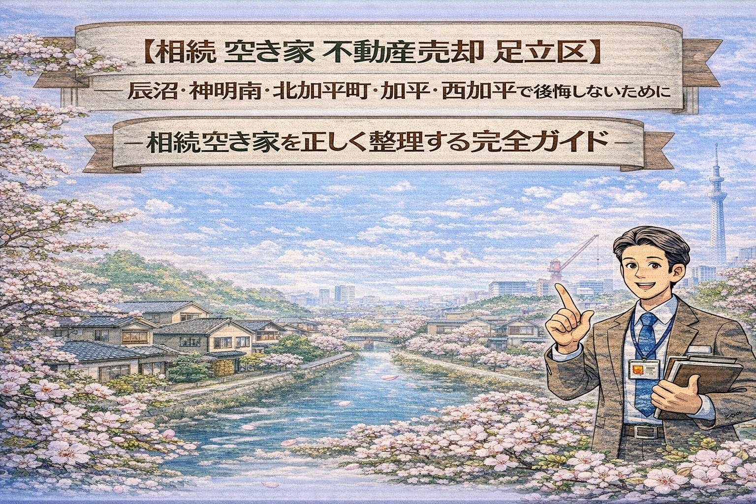 【相続 空き家 不動産売却 足立区】  辰沼・神明南・北加平...の画像