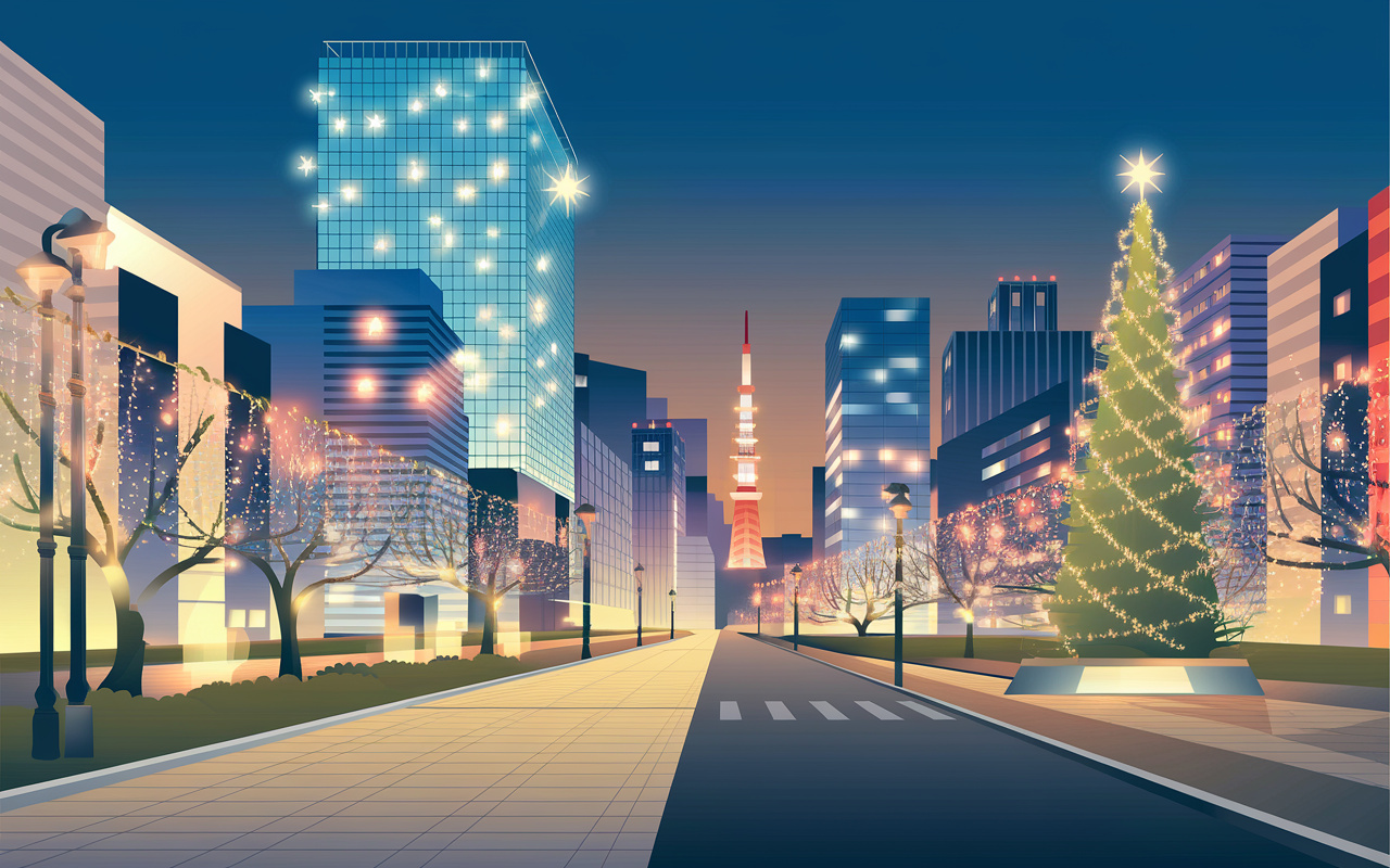 都内のお出かけスポットはどこが人気？クリスマスツリーやライト...の画像