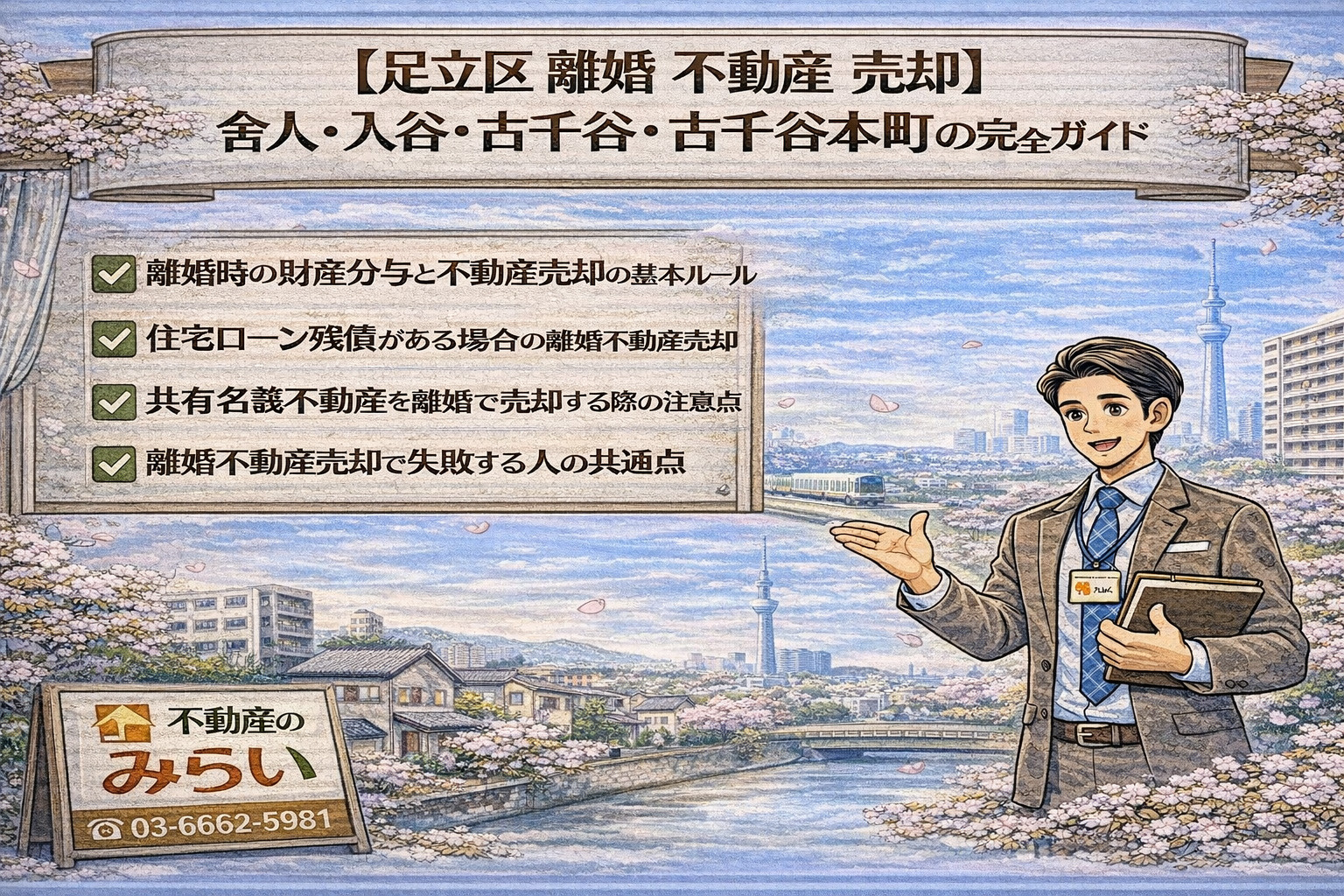 【足立区 舎人・入谷・古千谷・古千谷本町】 離婚による不動産...の画像
