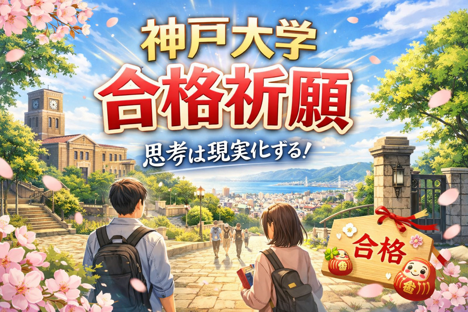 【神戸大学 合格祈願】六甲台キャンパスを歩くキャンパスツアー...の画像