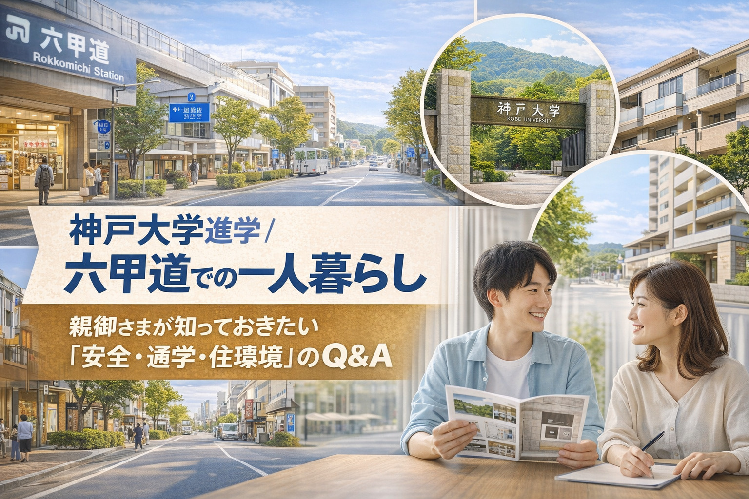 【六甲道×神戸大学】 親御さま向け｜一人暮らしQ&A完全ガイ...の画像