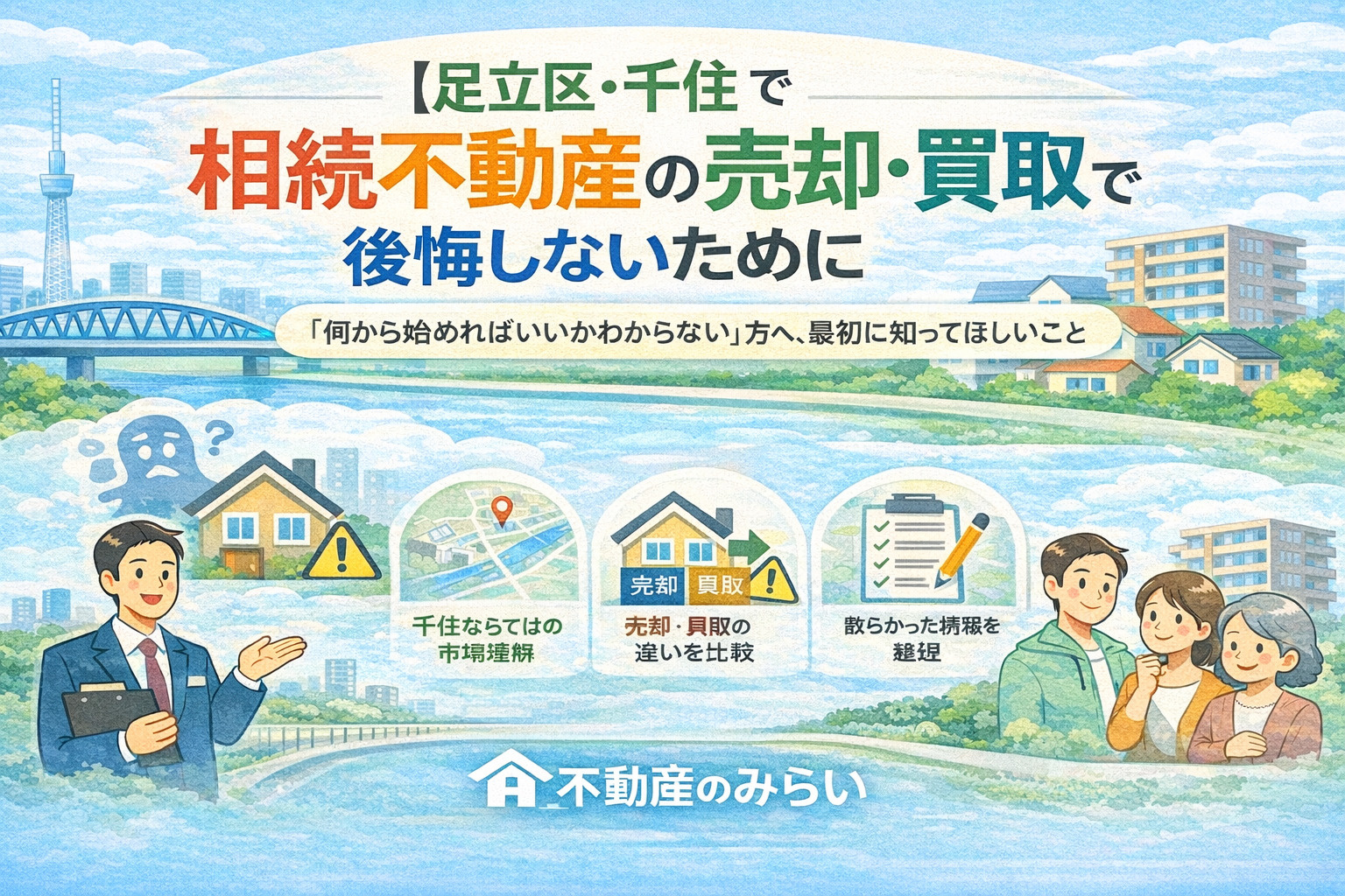 【足立区・千住】相続不動産の売却・買取で後悔しないために  ...の画像