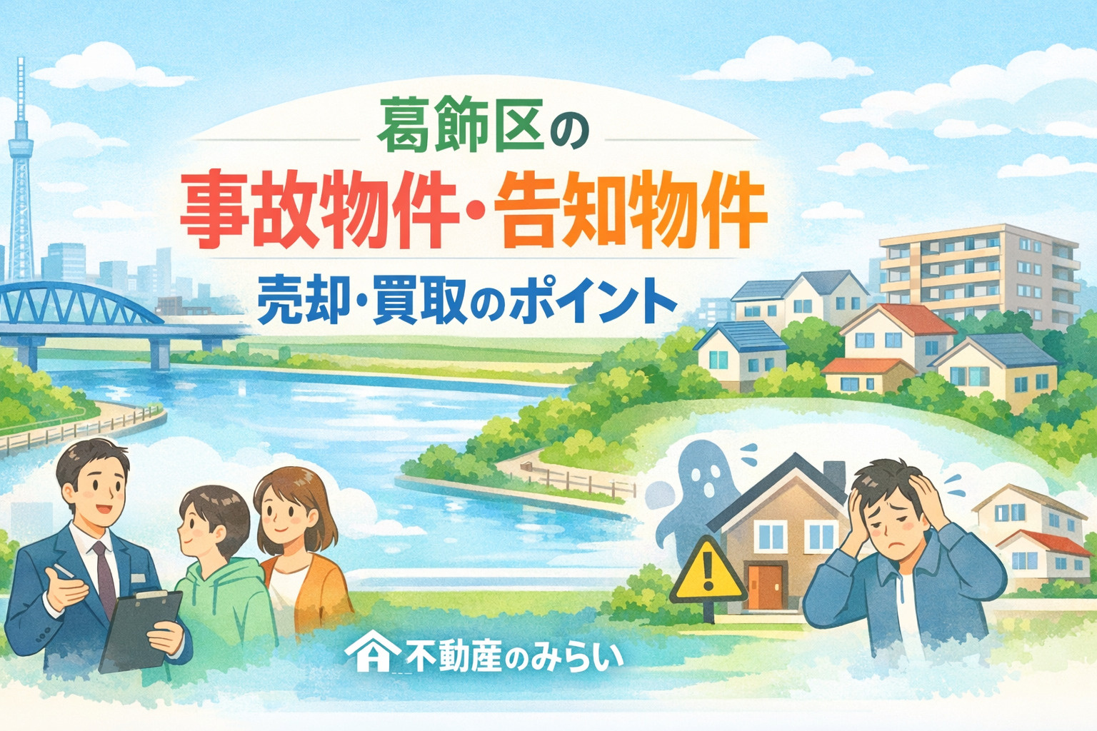 【葛飾区】事故物件・告知物件の売却で後悔しないために  ──...の画像