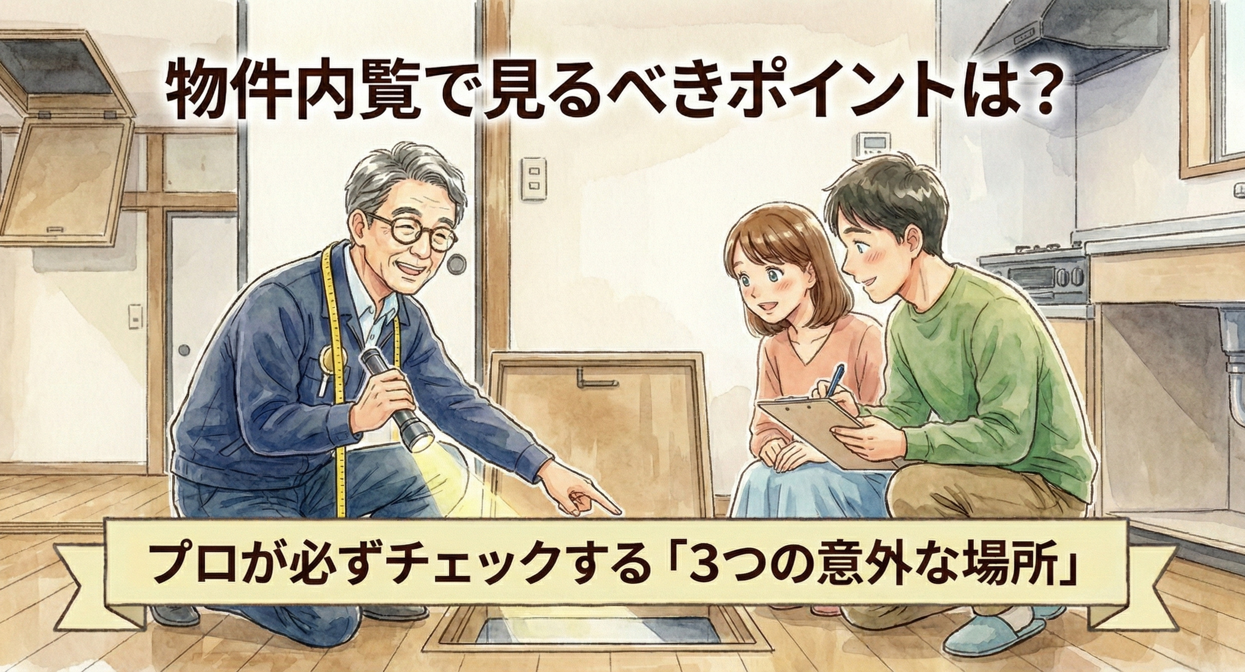 物件内覧で見るべきポイントは？プロが必ずチェックする「3つの...の画像