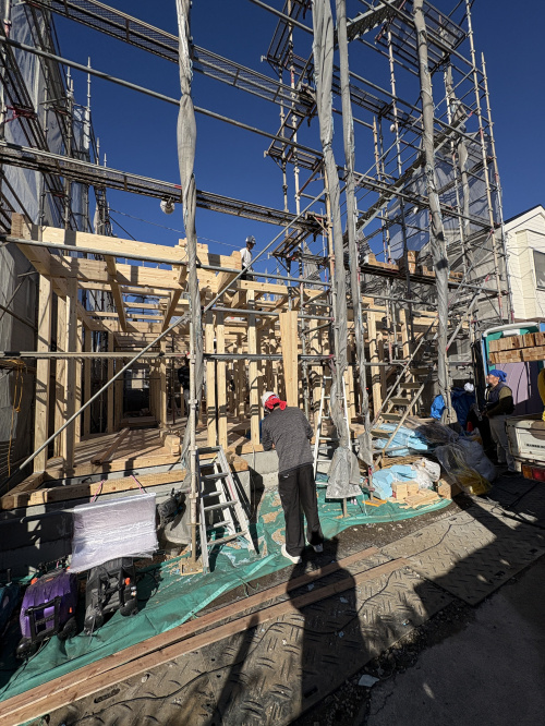 船橋市宮本3階12世帯　上棟の画像