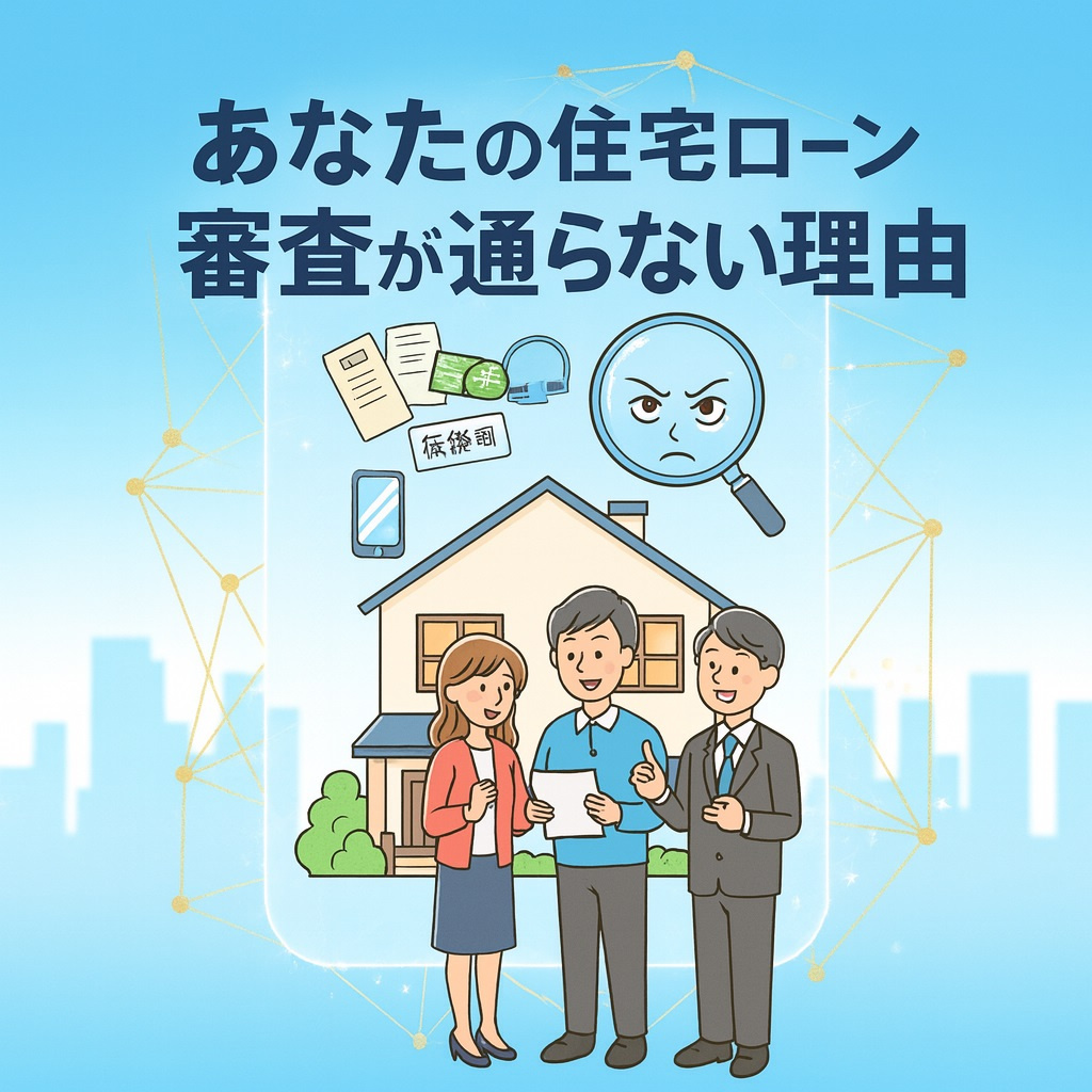 あなたの住宅ローン審査が通らない理由【高崎不動産情報ライブラ...の画像