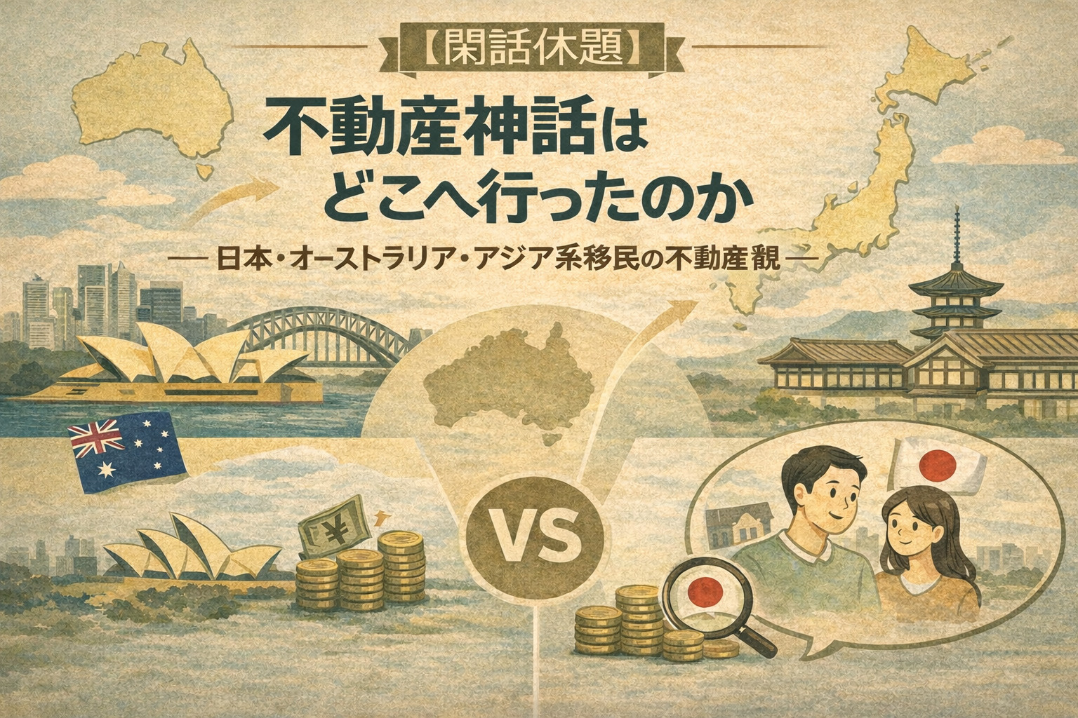 閑話休題｜不動産神話はどこへ行ったのか  ― 日本・オースト...の画像