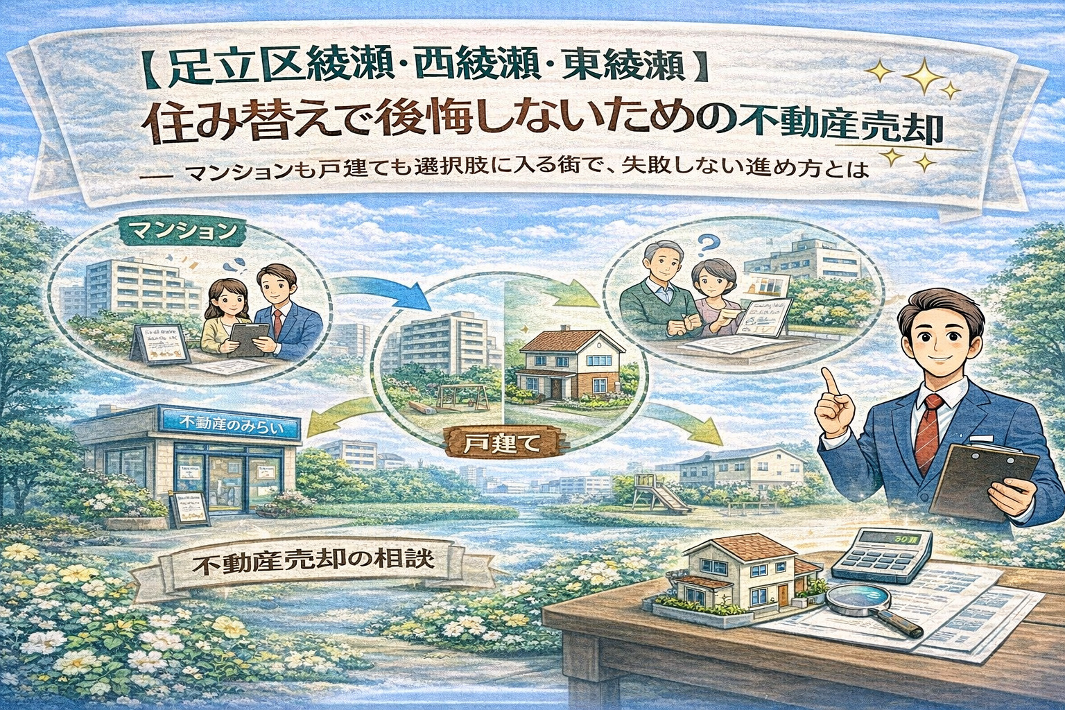 【足立区綾瀬・西綾瀬・東綾瀬】  住み替えで後悔しないための...の画像