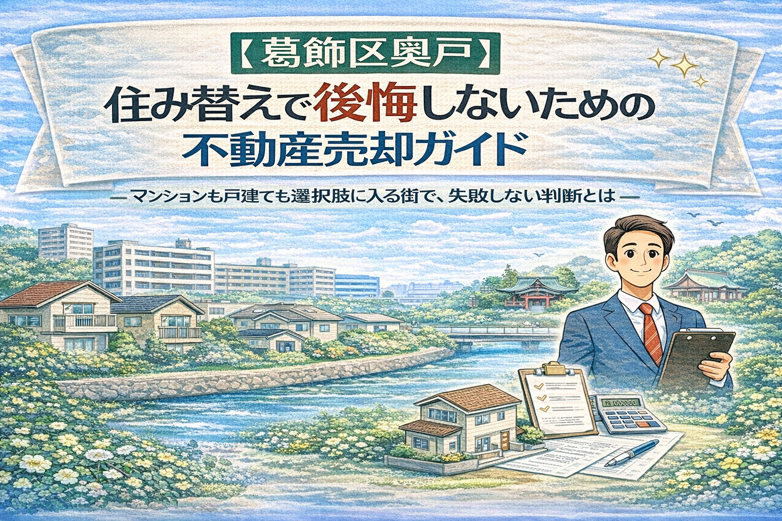 【葛飾区奥戸】住み替えで後悔しないための不動産売却ガイド  ...の画像