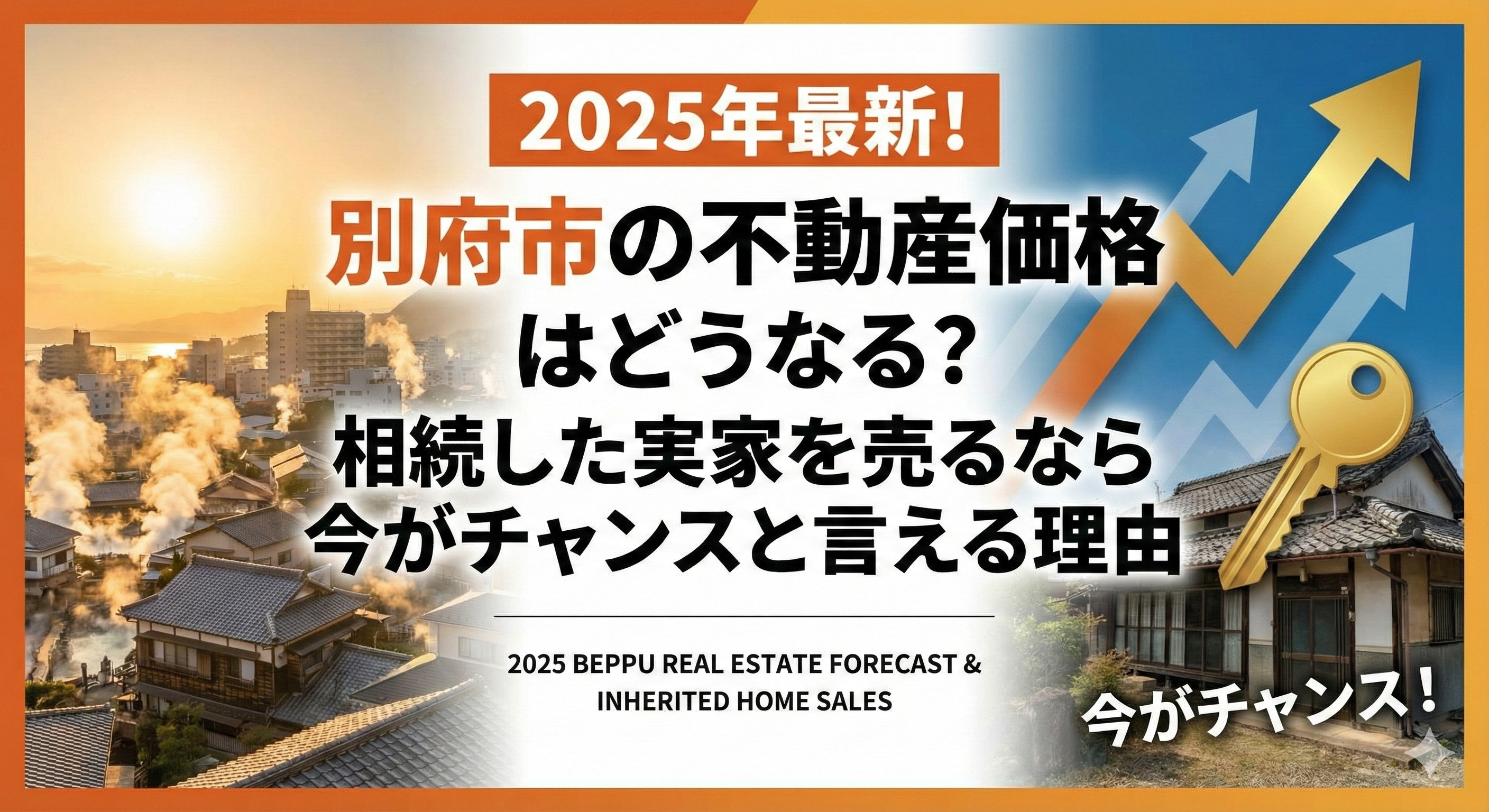 【2025年最新】別府市の不動産価格はどうなる？相続不動産売...の画像
