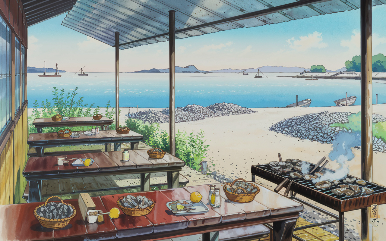 糸島の牡蠣小屋は美容や健康にうれしい場所！牡蠣の栄養で美と元...の画像