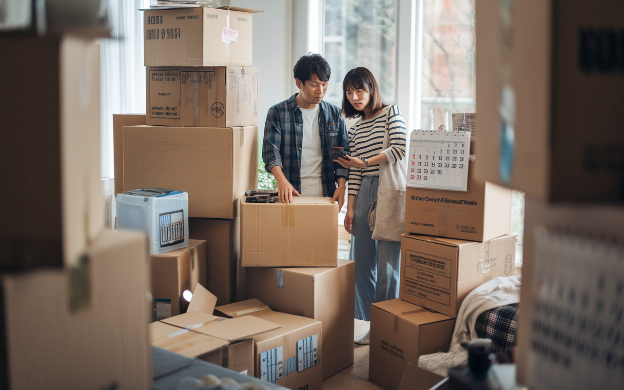 引っ越しの時期はどう選ぶ？選び方と費用を抑える工夫をご紹介の画像
