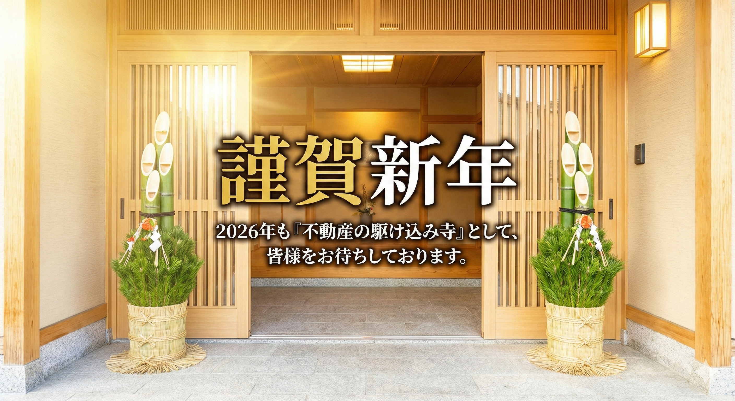 【2026年 謹賀新年】不動産の「どうしたら良いか」を解決す...の画像