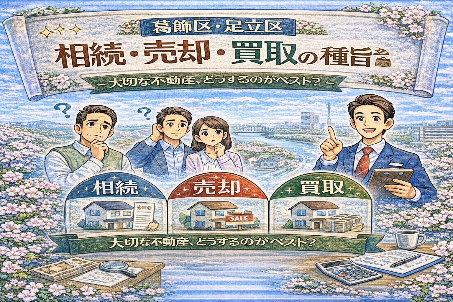 損しない！【葛飾区・足立区】  相続した不動産をどうする？ ...の画像