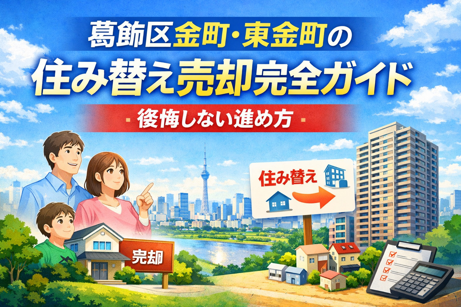 【葛飾区金町・東金町】住み替えで後悔しない不動産売却ガイド ...の画像