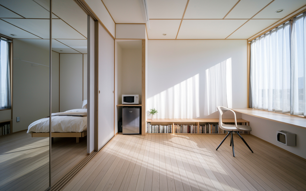 学生一人暮らしに家具は最小限で足りる？無駄を省き快適に過ごす...の画像