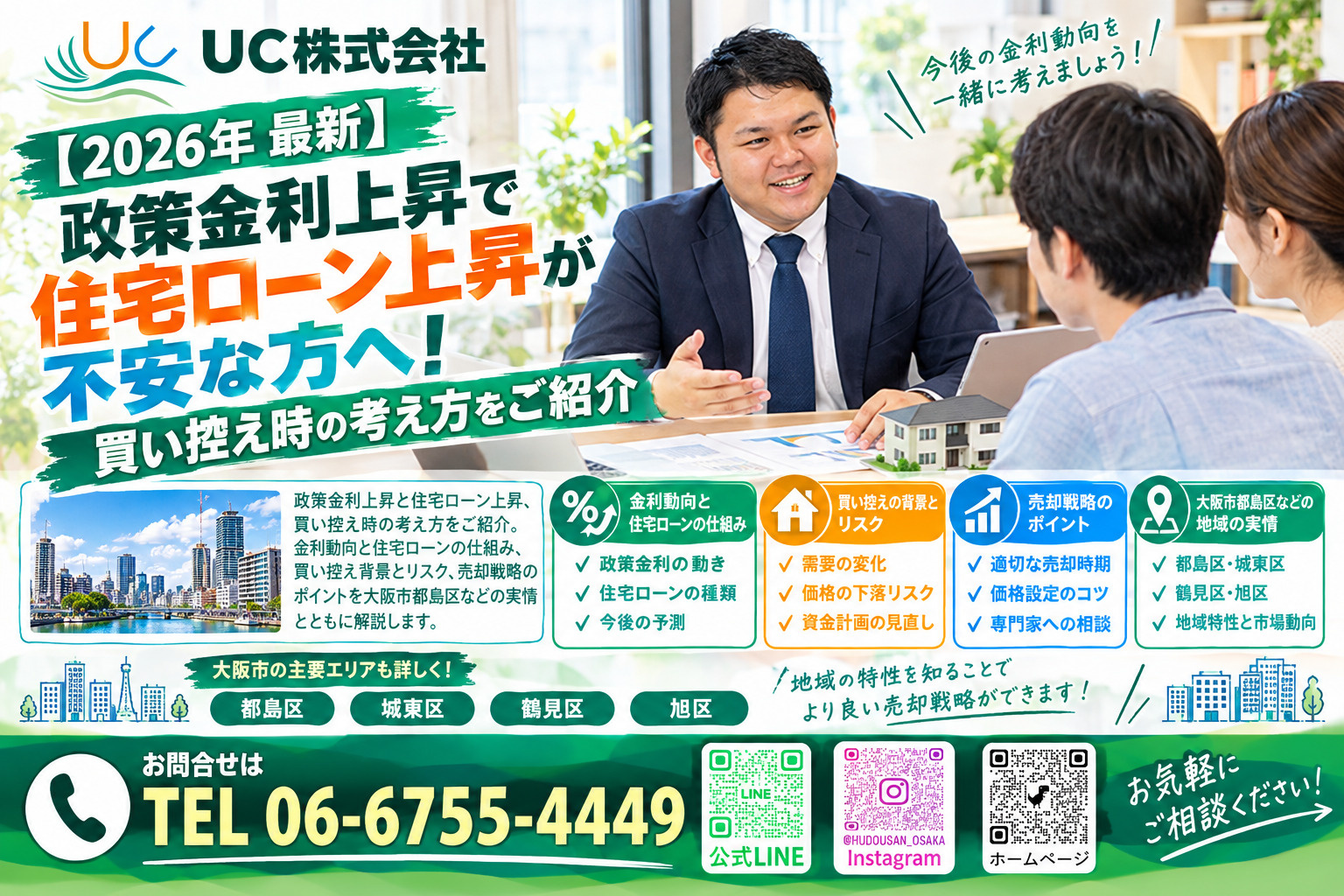 【2026年　最新】政策金利上昇で住宅ローン上昇が不安な方へ...の画像